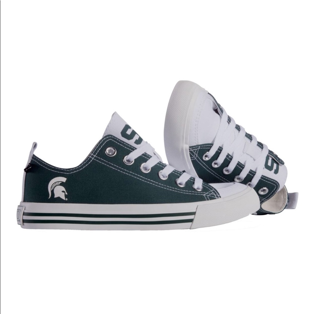 Michigan state low top converse style shoes - Picture 7 of 7